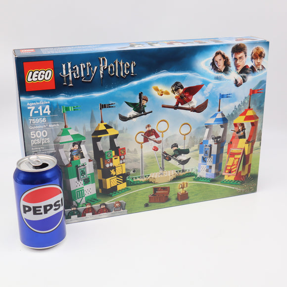 HARRY POTTER QUIDDITCH MATCH - LEGO SET #75956 - 500 PIECES - NEW Authentic & Factory Sealed!