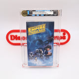 STAR WARS: THE EMPIRE STRIKES BACK with FOX VIDEO WATERMARKS! IGS GRADED UNCIRCULATED 9.5 GEM BOX & 9.5 GEM SEAL! NEW & Factory Sealed with Authentic V-Overlap Seam! (VHS)