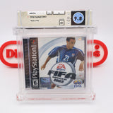 FIFA FOOTBALL / SOCCER 2003 - WATA ERROR? GRADED 9.8 A+! NEW & Factory Sealed! (PS1 PlayStation 1)