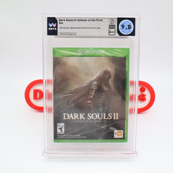 DARK SOULS II 2: SCHOLAR OF THE FIRST SIN - WATA GRADED 9.8 A++! NEW & Factory Sealed! (XBox One)