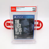 THE LAST OF US: PART II 2 - PSA/WATA GRADED 9.6 A+! NEW & Factory Sealed! (PS4 PlayStation 4)
