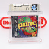 PONG: THE NEXT LEVEL - WATA TOP OF THE POP! GRADED 9.8 A+! NEW & Factory Sealed! (PS1 PlayStation 1)