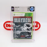 MAYHEM 3D / 3-D - WATA GRADED 9.8 A++! NEW & Factory Sealed! (XBox 360)