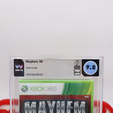 MAYHEM 3D / 3-D - WATA GRADED 9.8 A++! NEW & Factory Sealed! (XBox 360)