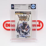 MONSTER HUNTER FREEDOM 2 II - WATA GRADED 9.8 A++! NEW & Factory Sealed! (PSP PlayStation Portable)