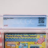 KIRBY: MASS ATTACK - CGC GRADED 9.0 A+! NEW & Factory Sealed! (Nintendo DS)