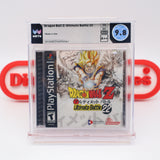 DBZ / DRAGON BALL Z: ULTIMATE BATTLE 22 - WATA GRADED 9.8 A++! NEW & Factory Sealed! (PS1 PlayStation 1)