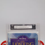 DISNEY'S MASTERPIECE THE LION KING - IGS GRADED 9.0 BOX 9.0 SEAL! NEW & Factory Sealed! (VHS)