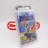 DISNEY'S MASTERPIECE THE LION KING - IGS GRADED 9.0 BOX 9.0 SEAL! NEW & Factory Sealed! (VHS)