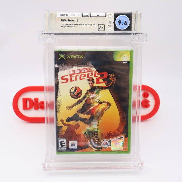 FIFA STREET 2 II SOCCER - WATA GRADED 9.6 A+! NEW & Factory Sealed! (XBox)