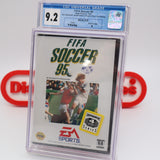 FIFA SOCCER 95 1995 SOCCER - CGC GRADED 9.2 B NEW & Factory Sealed! (Sega Genesis)