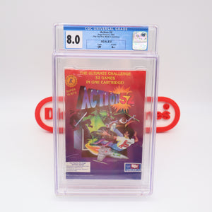 ACTION 52 - CGC GRADED 8.0 A++! NEW & Factory Sealed! (Sega Genesis)