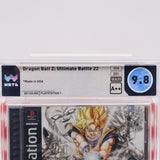 DBZ / DRAGON BALL Z: ULTIMATE BATTLE 22 - WATA GRADED 9.8 A++! NEW & Factory Sealed! (PS1 PlayStation 1)