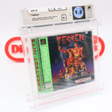 TEKKEN - WATA GRADED 9.8 A+! NEW & Factory Sealed! (PS1 PlayStation 1)