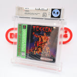TEKKEN - WATA GRADED 9.8 A+! NEW & Factory Sealed! (PS1 PlayStation 1)