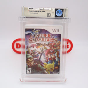 SUPER SMASH BROS. BRAWL - WATA GRADED 9.4 A+! NEW & Factory Sealed! (Nintendo Wii)