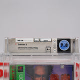 TEKKEN 2 II - WATA GRADED 9.8 A+! NEW & Factory Sealed! (PS1 PlayStation 1)