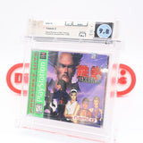 TEKKEN 2 II - WATA GRADED 9.8 A+! NEW & Factory Sealed! (PS1 PlayStation 1)