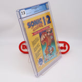 SONIC THE HEDGEHOG 1 & 2 - SEGA'S OFFICIAL PLAYER'S GUIDE - CGC GRADED 7.5