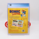 SONIC THE HEDGEHOG 1 & 2 - SEGA'S OFFICIAL PLAYER'S GUIDE - CGC GRADED 7.5