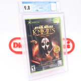 STAR WARS: KNIGHTS OF THE OLD REPUBLIC II 2 - CGC GRADED 9.8 A+! NEW & Factory Sealed! (XBOX)