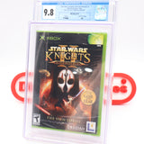 STAR WARS: KNIGHTS OF THE OLD REPUBLIC II 2 - CGC GRADED 9.8 A+! NEW & Factory Sealed! (XBOX)
