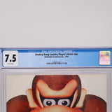 DONKEY KONG COUNTRY PLAYER'S GUIDE  - CGC GRADED 7.5