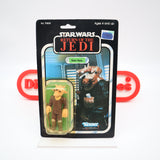 REE-YEES - 77-BACK - NEW, Authentic & Factory Sealed! + STAR CASE! (MOC 1983 Vintage Star Wars Figure)