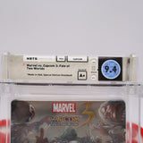 MARVEL VS. CAPCOM 3 III: FATE OF TWO WORLDS - STEELBOOK! WATA GRADED 9.4 A+! NEW & Factory Sealed! (PS3 PlayStation 3)