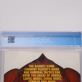 DONKEY KONG COUNTRY PLAYER'S GUIDE  - CGC GRADED 7.5