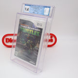 TEENAGE MUTANT NINJA TURTLES - CGC GRADED 9.4 A+! NEW & Factory Sealed! (Nintendo Wii)