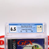 GEX: ENTER THE GECKO - CGC GRADED 6.5 CIB! (PS1 PlayStation 1)