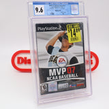 MVP 07 2007 NCAA BASEBALL - CGC GRADED 9.6 A+! NEW & Factory Sealed! (PS2 PlayStation 2)
