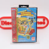 THE INCREDIBLE CRASH DUMMIES - NEW & Factory Sealed with Authentic Tube Seal! (Sega Genesis)