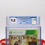 KINGDOMS OF AMALUR: RECKONING - CGC GRADED 9.8 A+! NEW & Factory Sealed! (XBox 360)