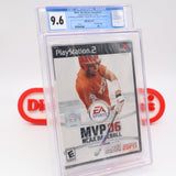MVP 06 2006 NCAA BASEBALL - CGC GRADED 9.6 A+! NEW & Factory Sealed! (PS2 / PlayStation 2)