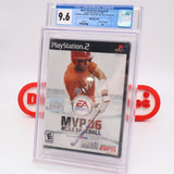 MVP 06 2006 NCAA BASEBALL - CGC GRADED 9.6 A+! NEW & Factory Sealed! (PS2 / PlayStation 2)
