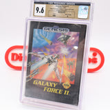 GALAXY FORCE II 2 - CGC PEDIGREE GRADED 9.6 A! NEW & Factory Sealed! (Sega Genesis)