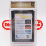GALAXY FORCE II 2 - CGC PEDIGREE GRADED 9.6 A! NEW & Factory Sealed! (Sega Genesis)