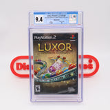 LUXOR: PHARAOH'S CHALLENGE - LAS VEGAS CASINO GAME - CGC GRADED 9.4 A++! NEW & Factory Sealed! (PS2 PlayStation 2)