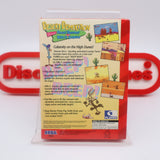 DESERT DEMOLITION: STARRING ROAD RUNNER AND WILE E. COYOTE - NEW & Factory Sealed with Authentic 3-Sided Seam! (Sega Genesis)