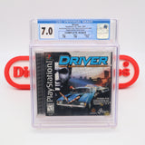 DRIVER: YOU ARE THE WHEELMAN - CGC GRADED 7.0 CIB! (PS1 PlayStation 1)