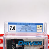 DRIVER: YOU ARE THE WHEELMAN - CGC GRADED 7.0 CIB! (PS1 PlayStation 1)