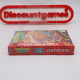DESERT DEMOLITION: STARRING ROAD RUNNER AND WILE E. COYOTE - NEW & Factory Sealed with Authentic 3-Sided Seam! (Sega Genesis)