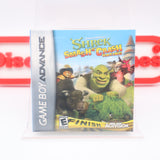 SHREK SMASH N' CRASH RACING (CASE FRESH!) - NEW & Factory Sealed with Authentic 3-Sided Seam! (GBA Game Boy Advance)