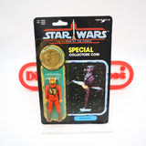 B-WING PILOT - 92-BACK W/ COLLECTOR COIN - NEW, Authentic & Factory Sealed! + STAR CASE! (MOC 1984 Vintage Star Wars Figure)