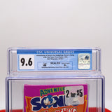 ADVENTURES OF SONIC THE HEDGEHOG: SONIC'S SONG - CGC GRADED 9.6 A+! NEW & Factory Sealed with Authentic 3-Sided Seam! (VHS)