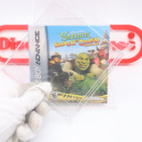 SHREK SMASH N' CRASH RACING (CASE FRESH!) - NEW & Factory Sealed with Authentic 3-Sided Seam! (GBA Game Boy Advance)