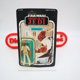 ADMIRAL ACKBAR - 65 BACK - NEW, Authentic & Factory Sealed! + STAR CASE! (MOC 1983 Vintage Star Wars Figure)