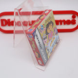 DORA THE EXPLORER: SUPER SPIES (CASE FRESH!) - NEW & Factory Sealed with Authentic H-Seam! (GBA Game Boy Advance)